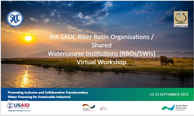 Join the 9th SADC RBO Workshop here